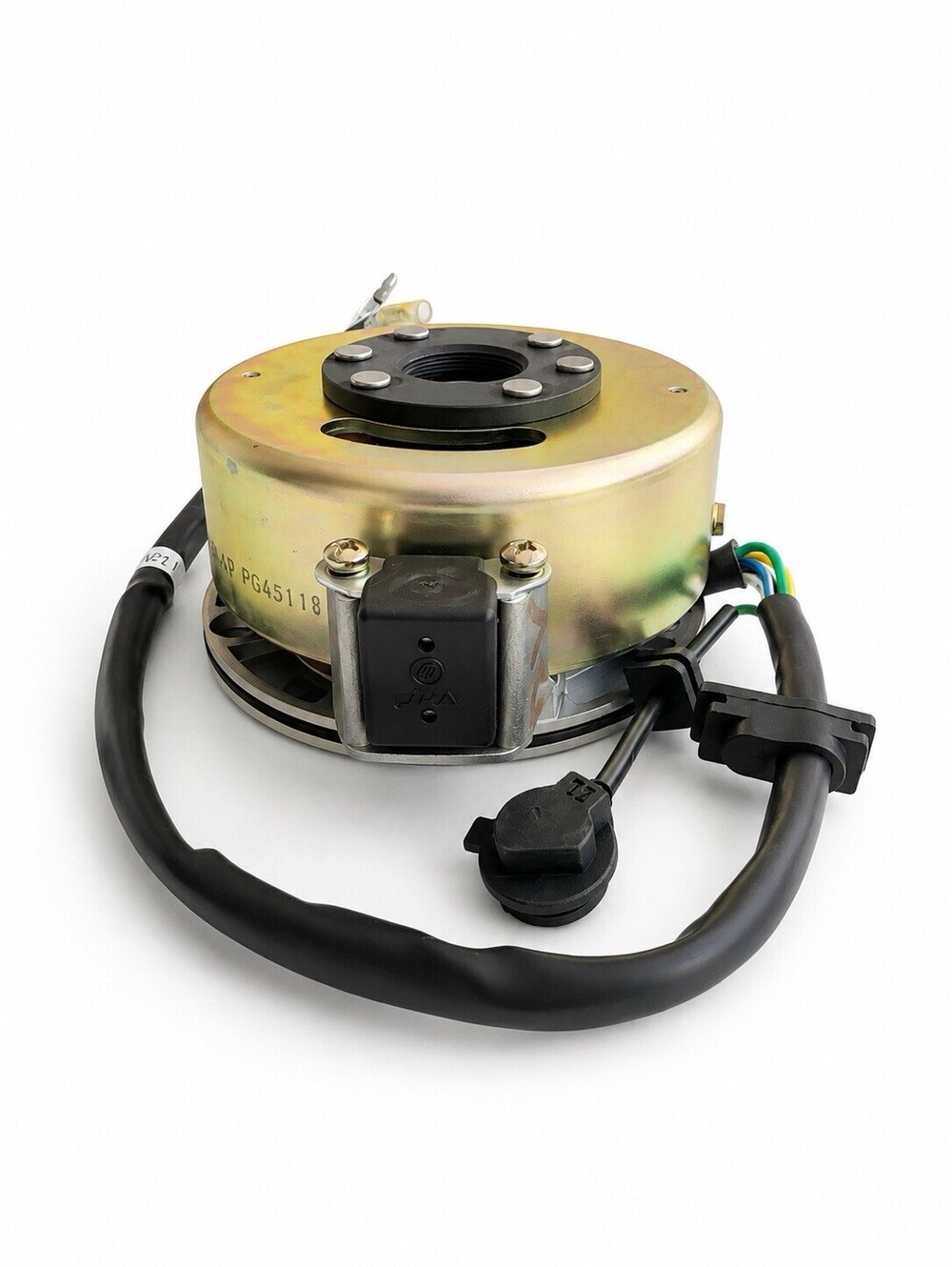 12V Electromagnetic Clutch Assembly w/ Wiring Harness & Connectors